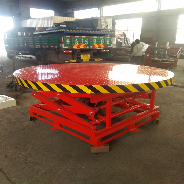 旋轉液壓升降舞臺
